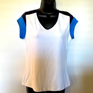 Tail Athletic Shirt Tennis/Golf V-Neck Size Small